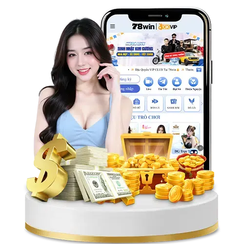 Biểu tượng tai nghe với nhân viên hỗ trợ, tượng trưng cho dịch vụ chăm sóc khách hàng 24/7 tại 3win khuyến mãi
