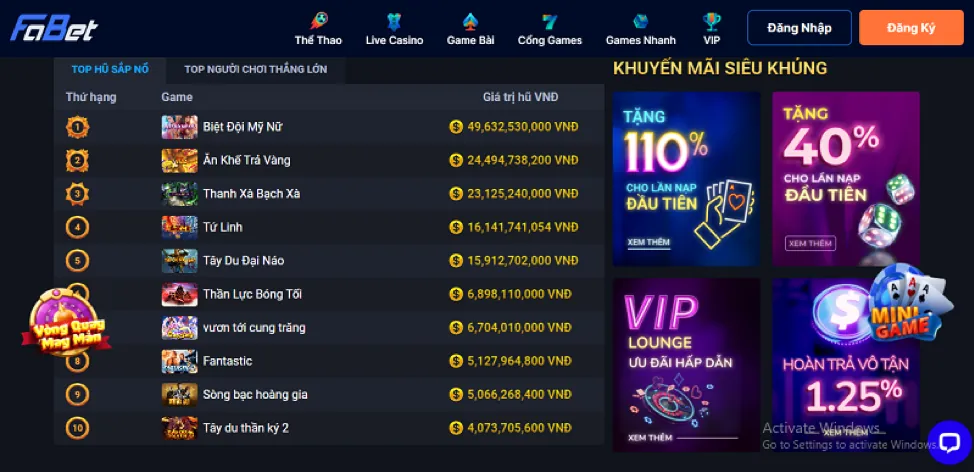 Banner khuyến mãi 3win độc quyền